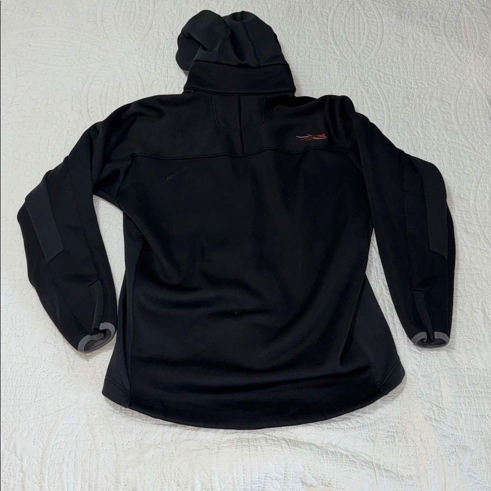 Black and Gray Hooded Sitka Jacket - Picture 2 of 4